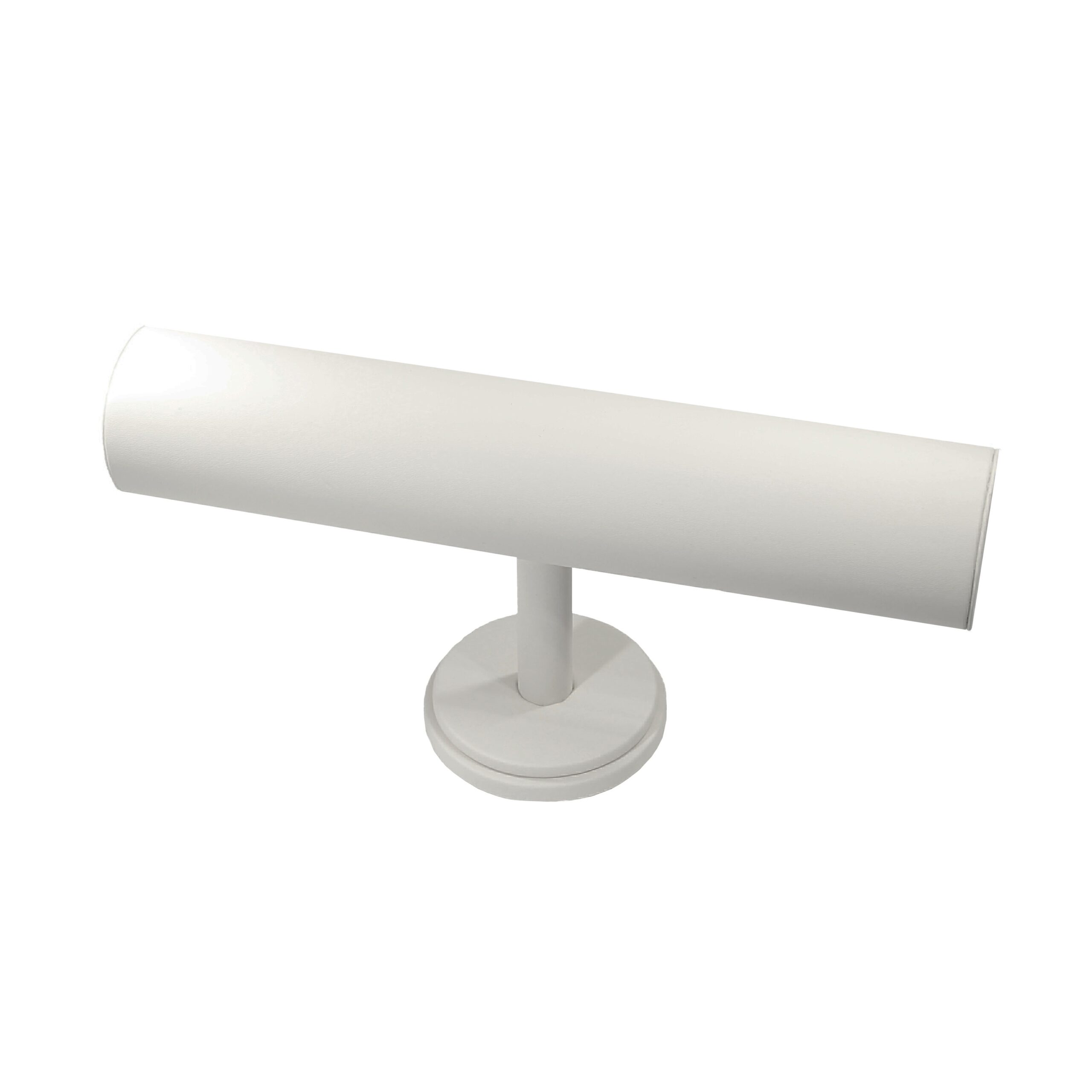 Валик одноярусный Н=120 белая кожа 121143