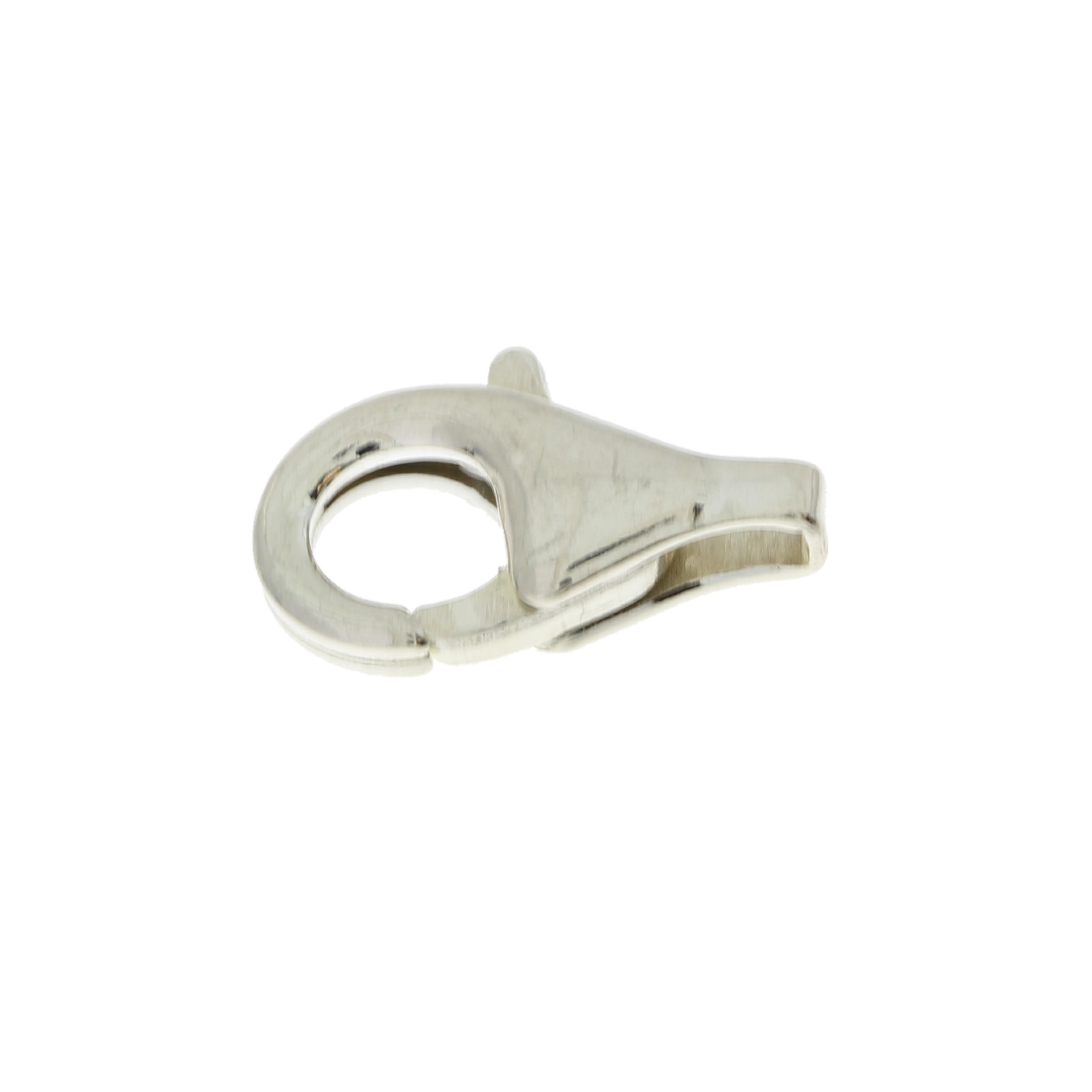 Полуфабрикаты ювелирной промышленности: Зажим крабовый грушевидный,серебро 925 СНР3