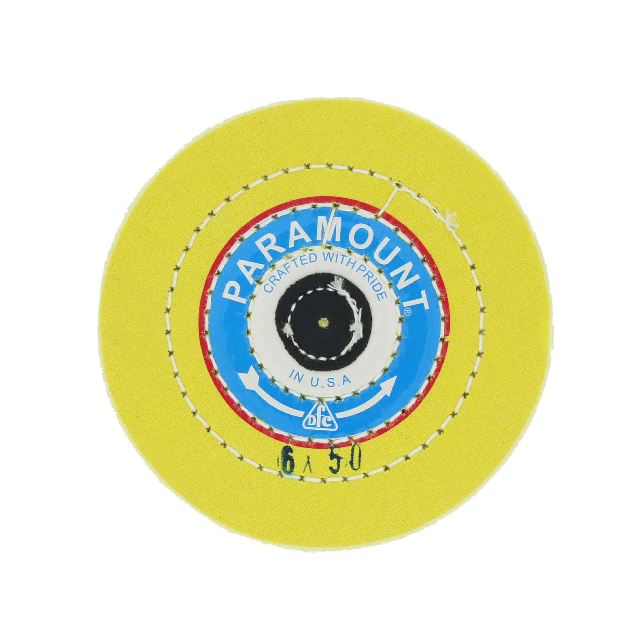 Круг муслиновый желтый 6х50 PARAMAUNT