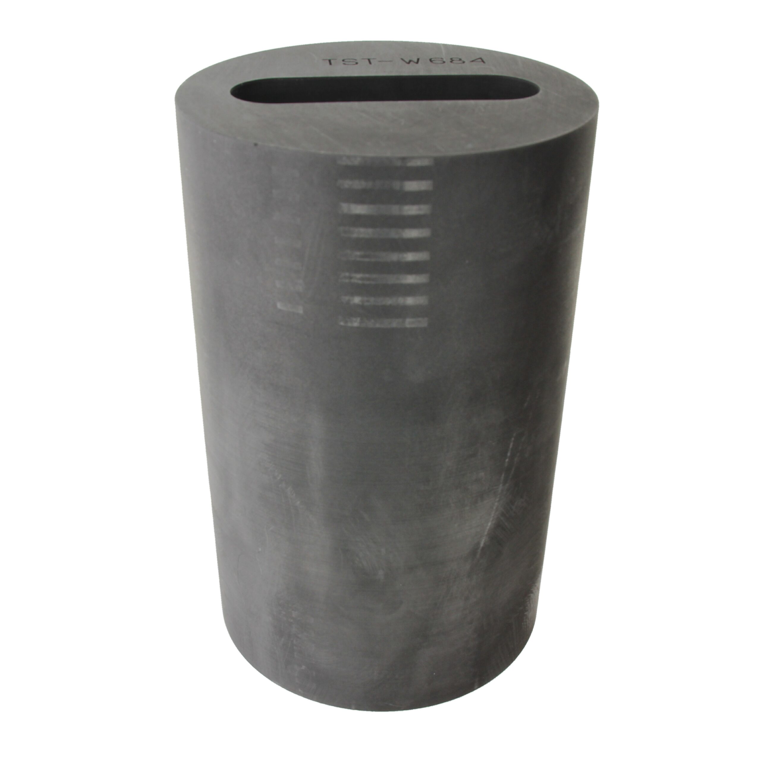 Тигель графитовый D=88 H=140 для прямоугольной фильеры 65х20мм 10020310