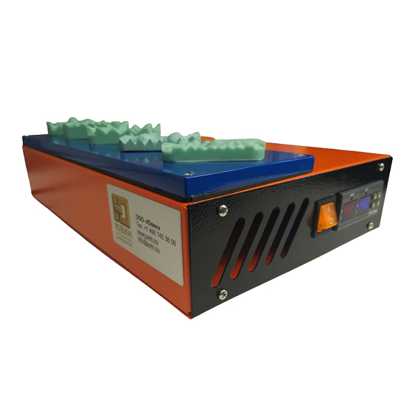 Холодильник резиновых прессформ Ю-300 220В/50Гц, 110Вт (400х120х12 мм)