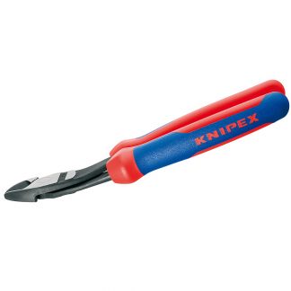 Кусачки диагональные изогнутые  KNIPEX 200 мм 7421.200