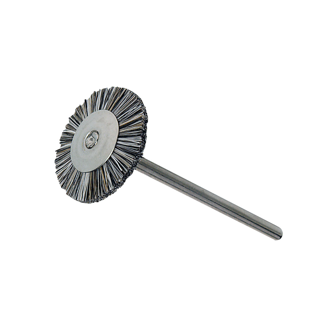 Щетка радиальная щетинная мягкая светло-серая н/д 22 мм