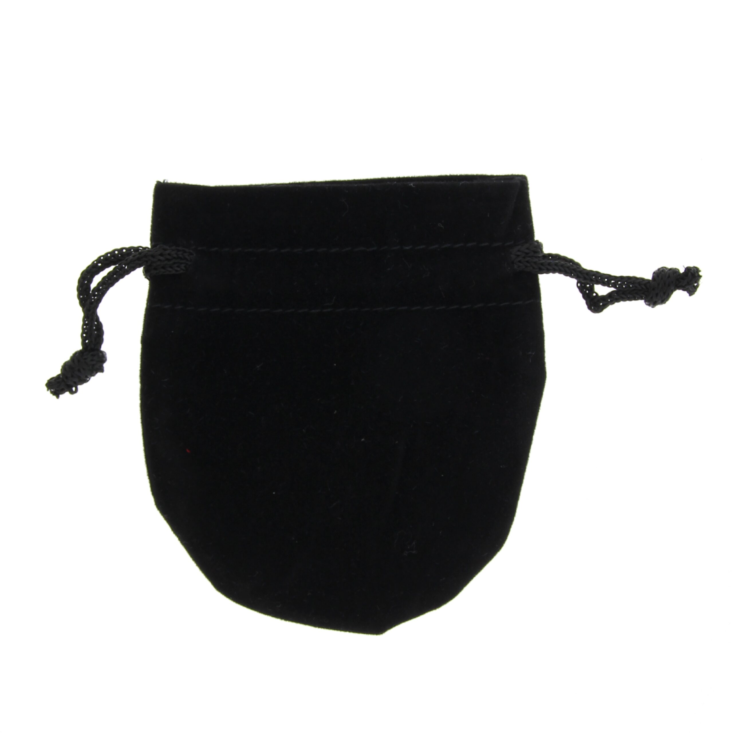 Мешок плоский  №1 флок ( овальный черный)