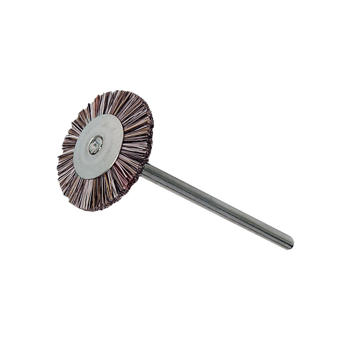 Щетка радиальная щетинная коричневая мягкая н/д 19мм