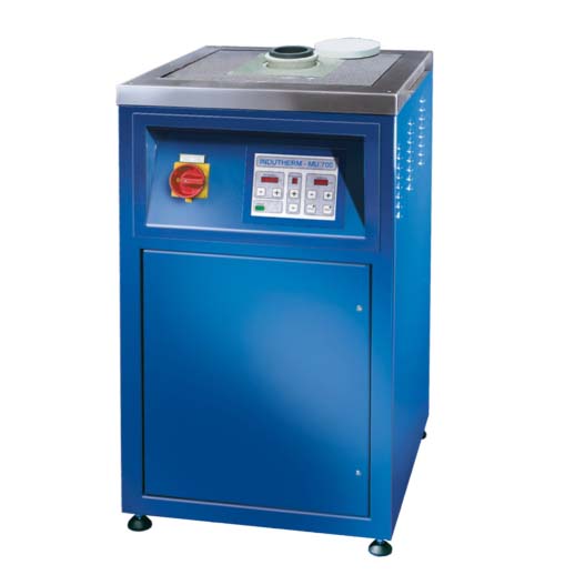 Индукционная плавильная печь MU400 10кВт 400В 1200С, контроль температуры и мощности, емкость тигля 400 см3